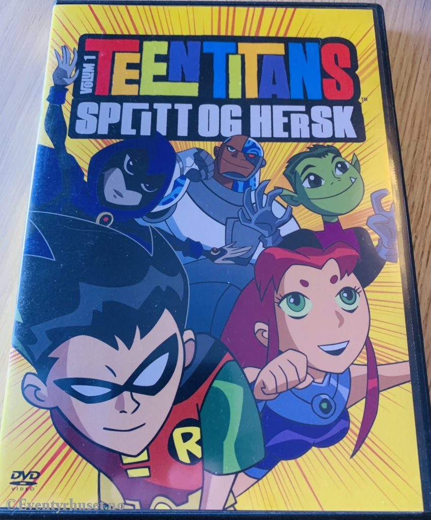 Teen Titans. Vol. 1. Splitt Og Hersk. 2004. Dvd. Dvd