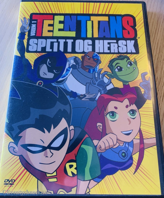 Teen Titans. Vol. 1. Splitt Og Hersk. 2004. Dvd. Dvd