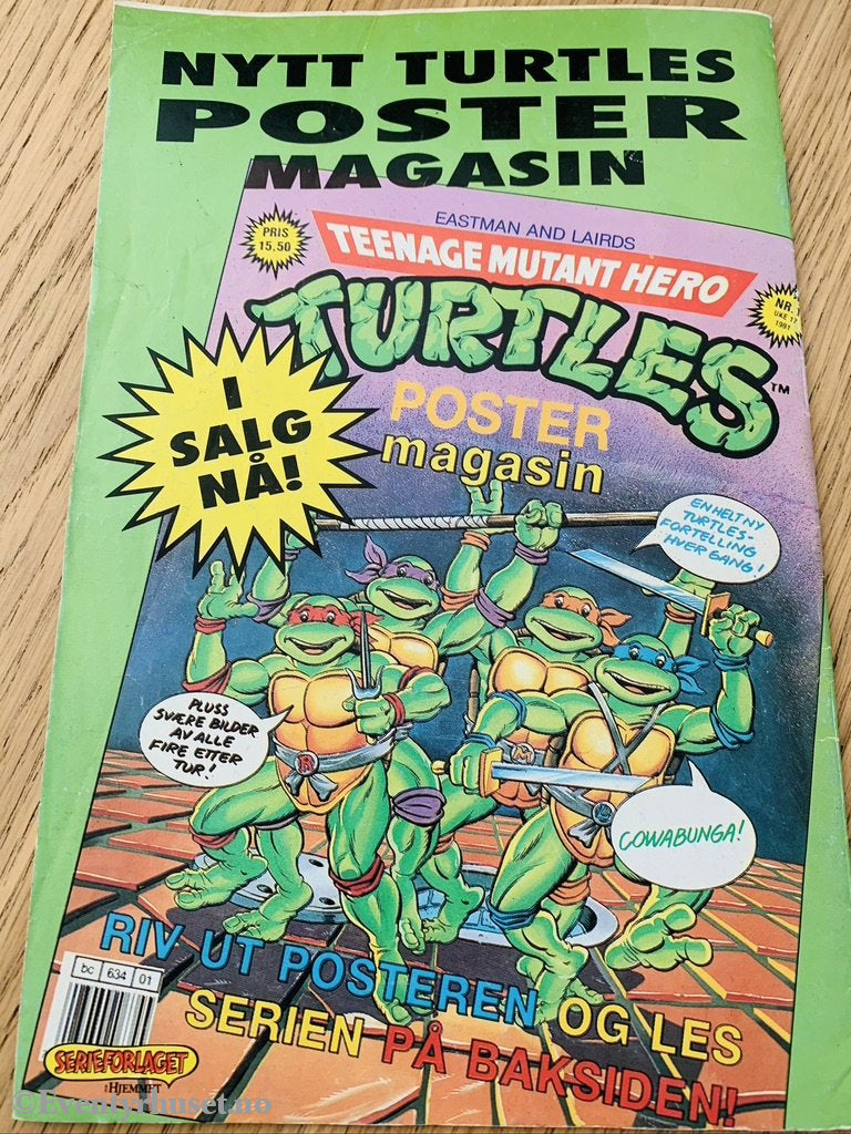 Teenage Mutant Hero Turtles. 1991/05. Tegneserieblad