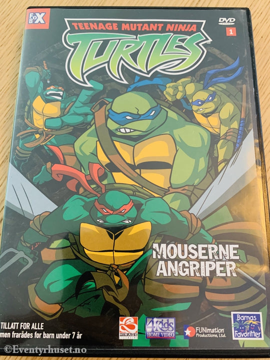 Turtles - Mouserne Angriper. 2003. Dvd. Dvd