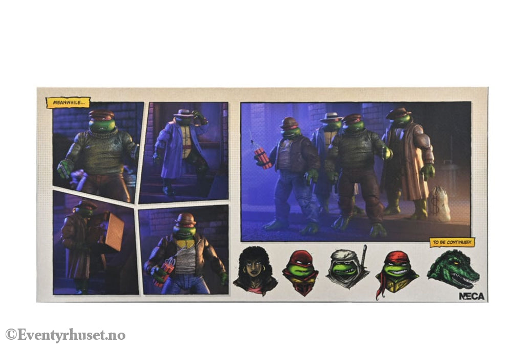 Teenage Mutant Ninja Turtles Action Figure 4 Pack Gangster Turtles 18 cm Toys