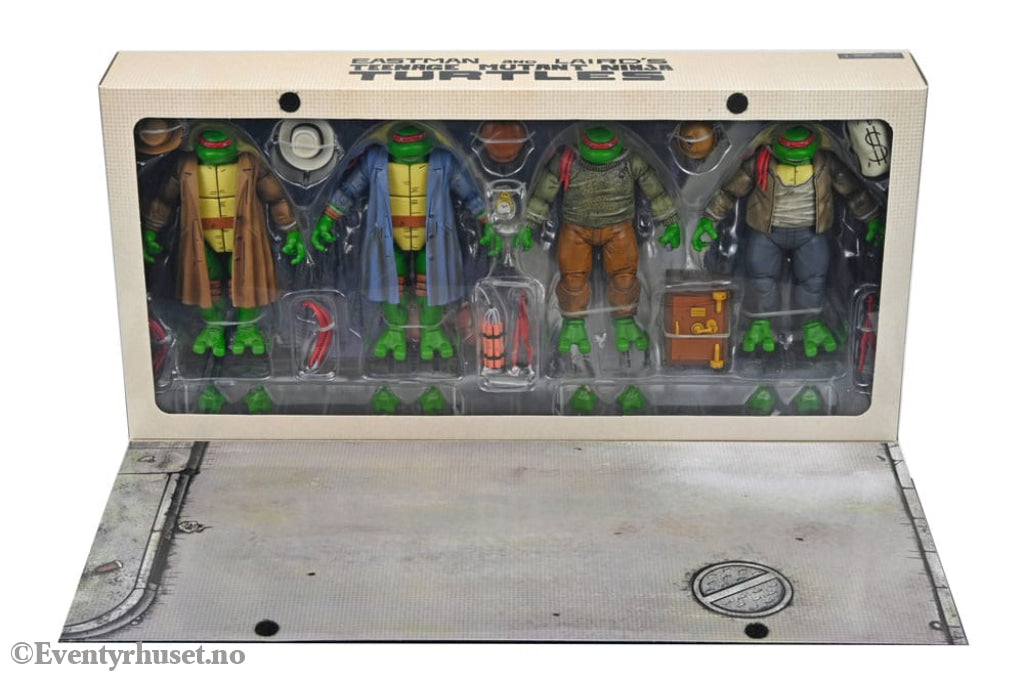 Teenage Mutant Ninja Turtles Action Figure 4 Pack Gangster Turtles 18 cm Toys