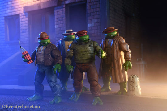 Teenage Mutant Ninja Turtles Action Figure 4 Pack Gangster Turtles 18 cm Toys
