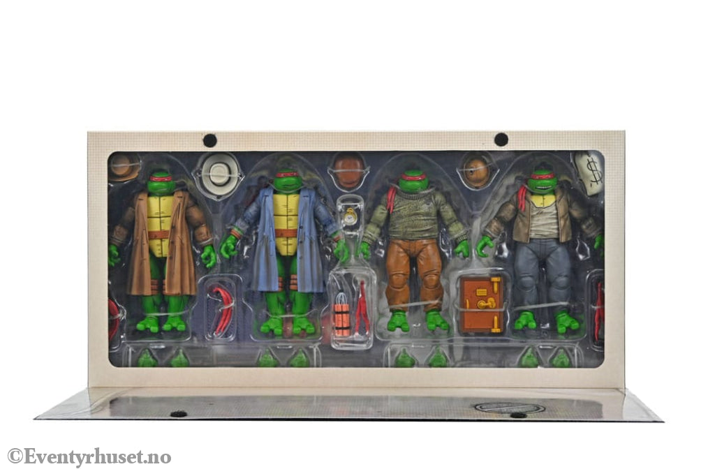 Teenage Mutant Ninja Turtles Action Figure 4 Pack Gangster Turtles 18 cm Toys