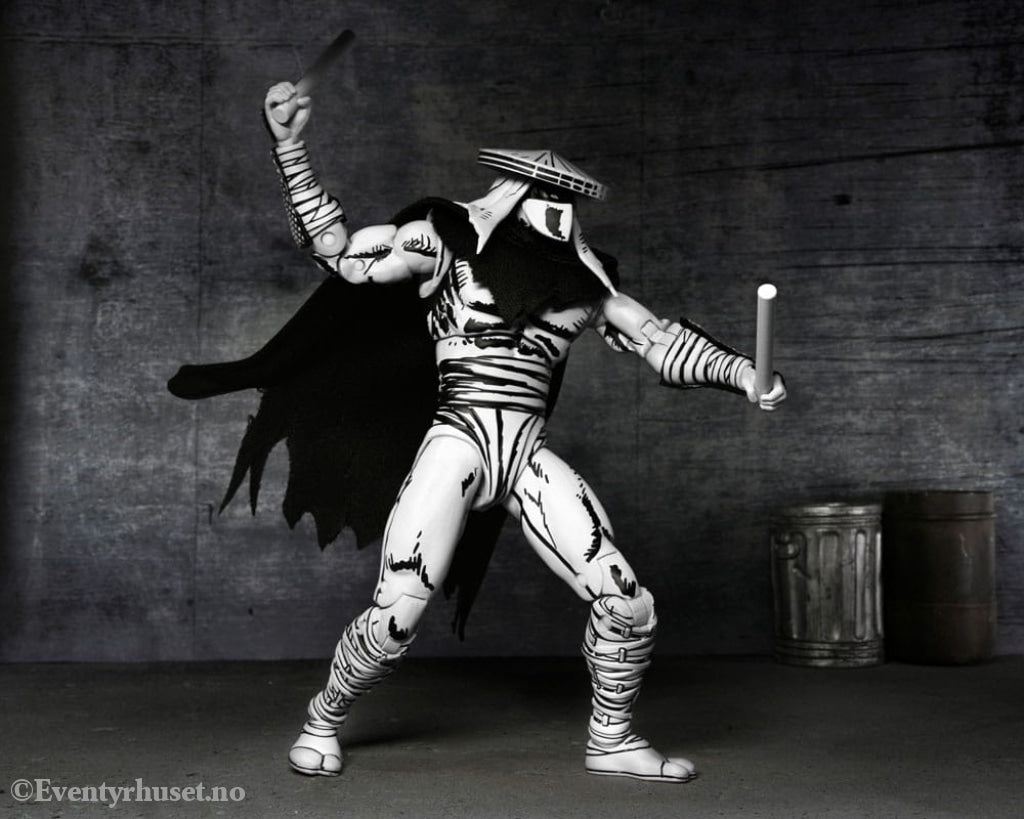 Teenage Mutant Ninja Turtles Action Figure Foot Assassin Black and White 18 cm Toys