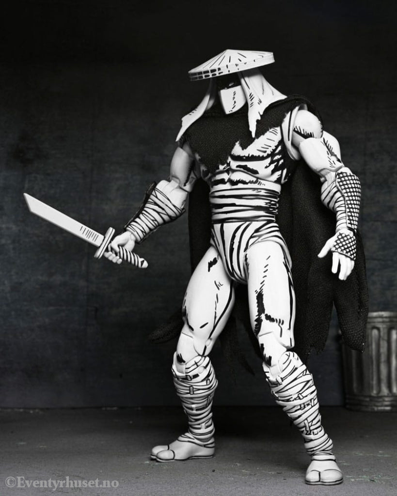 Teenage Mutant Ninja Turtles Action Figure Foot Assassin Black and White 18 cm Toys