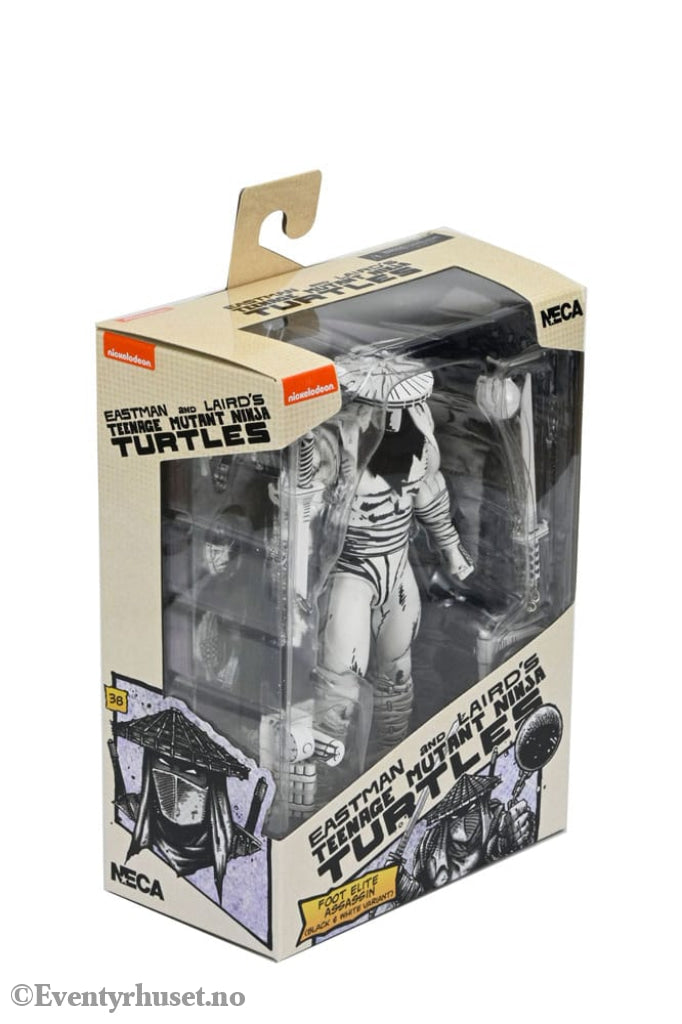 Teenage Mutant Ninja Turtles Action Figure Foot Assassin Black and White 18 cm Toys