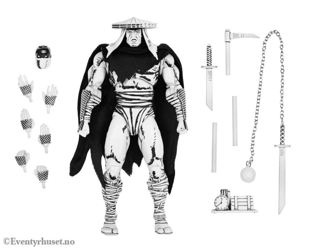 Teenage Mutant Ninja Turtles Action Figure Foot Assassin Black and White 18 cm Toys