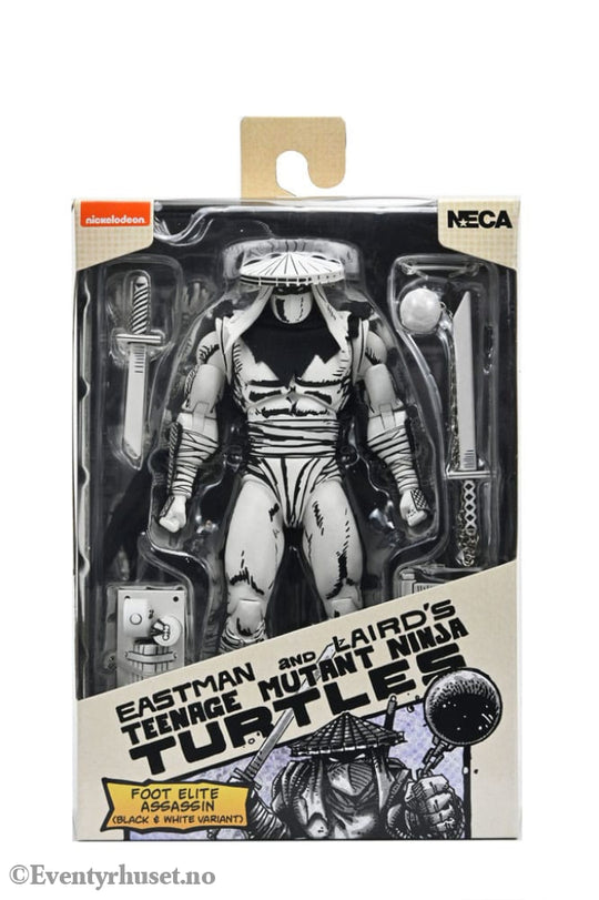 Teenage Mutant Ninja Turtles Action Figure Foot Assassin Black and White 18 cm Toys