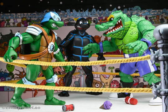 Teenage Mutant Ninja Turtles (Archie Comics) Action Figures 4-Pack Stump Wrestling Turtles 18 cm Toys