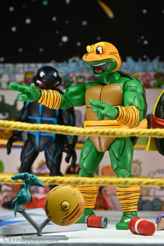 Teenage Mutant Ninja Turtles (Archie Comics) Action Figures 4-Pack Stump Wrestling Turtles 18 cm Toys