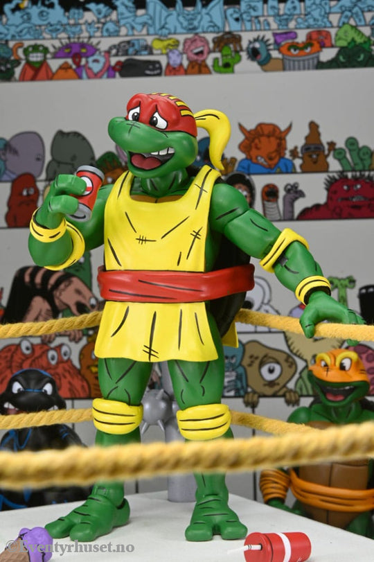 Teenage Mutant Ninja Turtles (Archie Comics) Action Figures 4-Pack Stump Wrestling Turtles 18 cm Toys