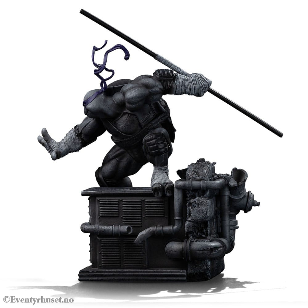 Teenage Mutant Ninja Turtles Art Scale Statue 1/10 Donatello Black and White Variant 26 cm exclusive Collectibles