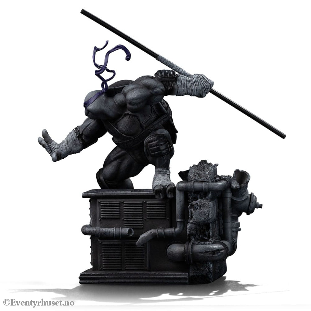Teenage Mutant Ninja Turtles Art Scale Statue 1/10 Donatello Black and White Variant 26 cm exclusive Collectibles
