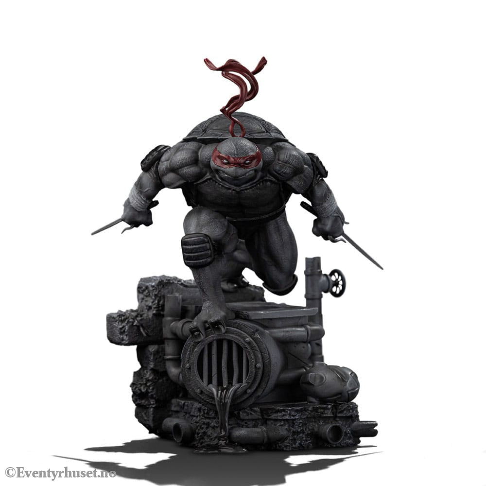 Teenage Mutant Ninja Turtles Art Scale Statue 1/10 Raphael Black and White Variant 26 cm exclusive Collectibles