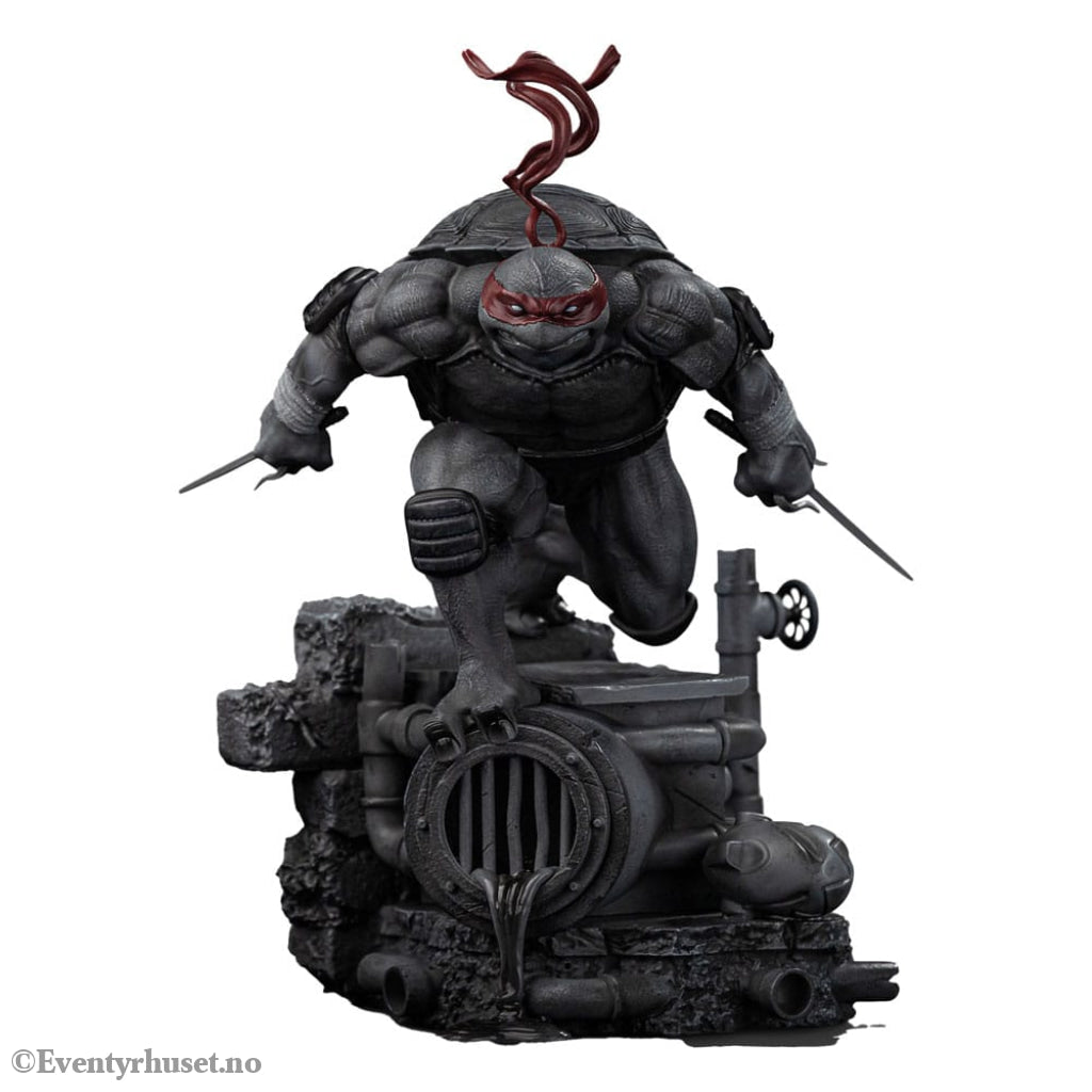 Teenage Mutant Ninja Turtles Art Scale Statue 1/10 Raphael Black and White Variant 26 cm exclusive Collectibles