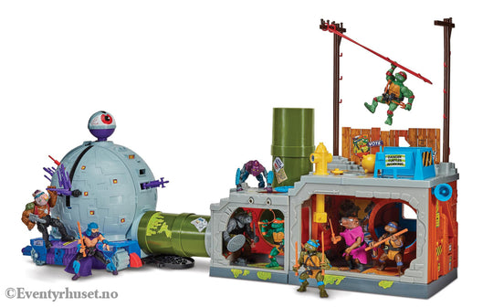 Teenage Mutant Ninja Turtles Building Secret Sewer Lid Playset Mutant Module heo EU Exclusive 30 cm. Mint In Sealed Box