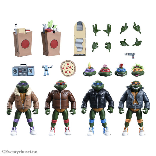 Teenage Mutant Ninja Turtles (Cartoon) Action Figures 4-Pack Punk Turtles 18 cm Toys