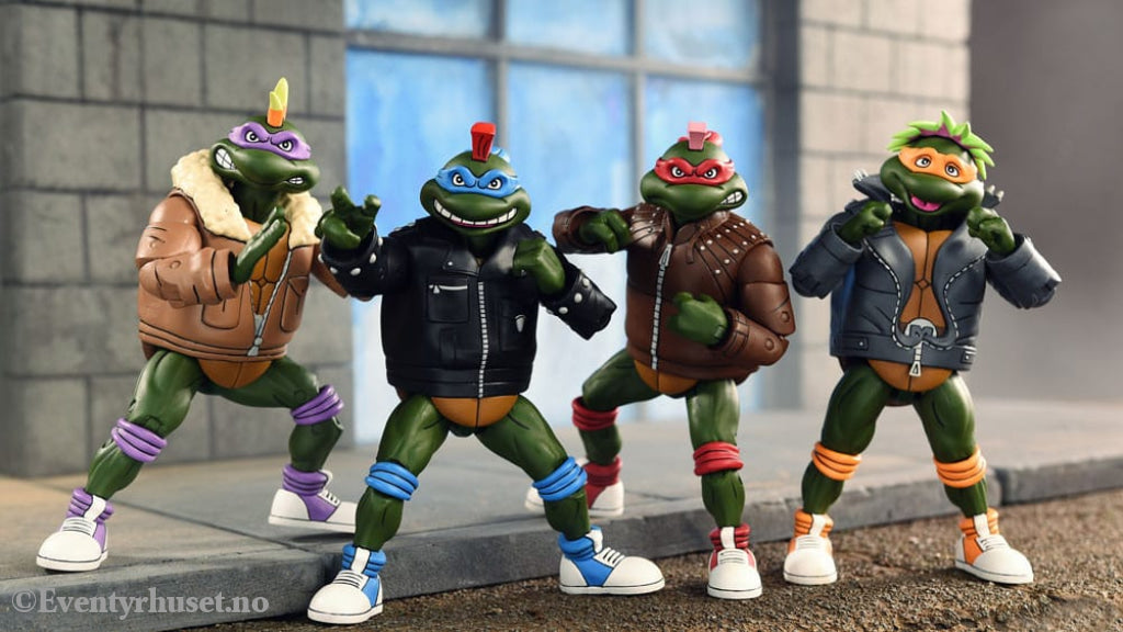 Teenage Mutant Ninja Turtles (Cartoon) Action Figures 4-Pack Punk Turtles 18 cm Toys