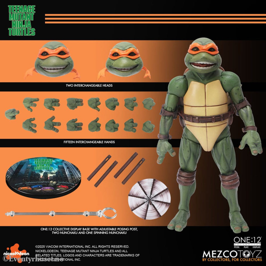 Teenage Mutant Ninja Turtles Figures box set 1/12 Teenage Mutant Ninja Turtles (1990 Movie) 15 cm Toys