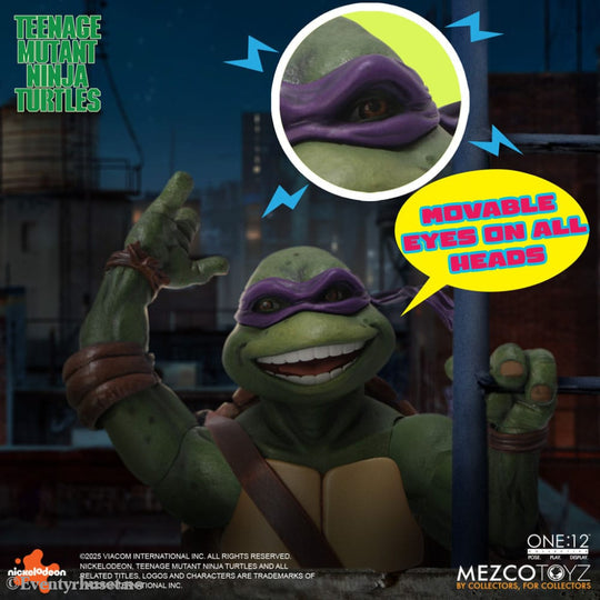 Teenage Mutant Ninja Turtles Figures box set 1/12 Teenage Mutant Ninja Turtles (1990 Movie) 15 cm Toys