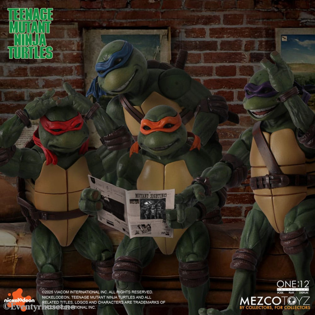 Teenage Mutant Ninja Turtles Figures box set 1/12 Teenage Mutant Ninja Turtles (1990 Movie) 15 cm Toys