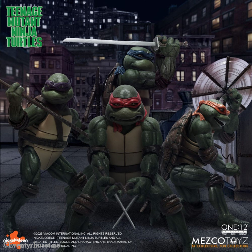 Teenage Mutant Ninja Turtles Figures box set 1/12 Teenage Mutant Ninja Turtles (1990 Movie) 15 cm Toys