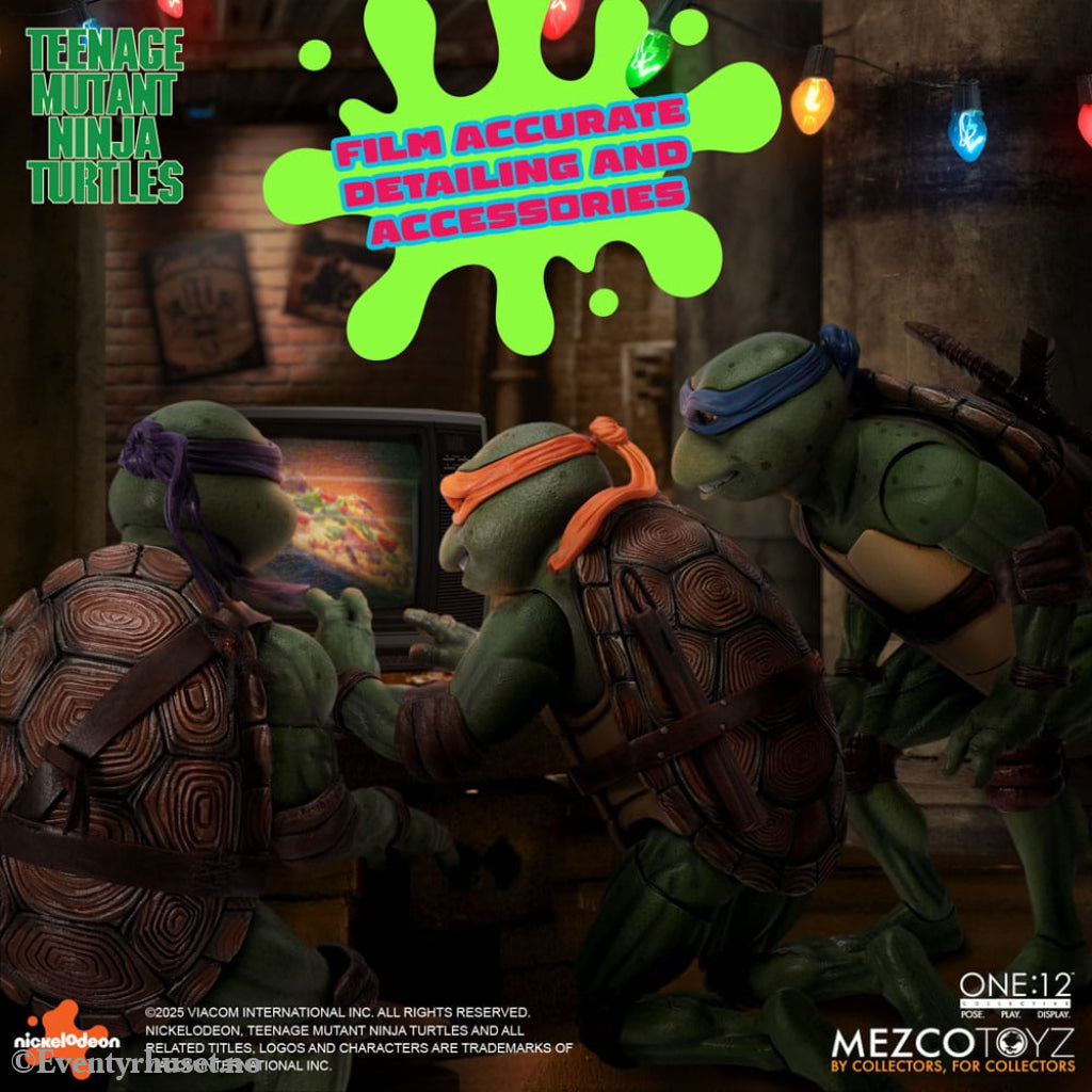 Teenage Mutant Ninja Turtles Figures box set 1/12 Teenage Mutant Ninja Turtles (1990 Movie) 15 cm Toys