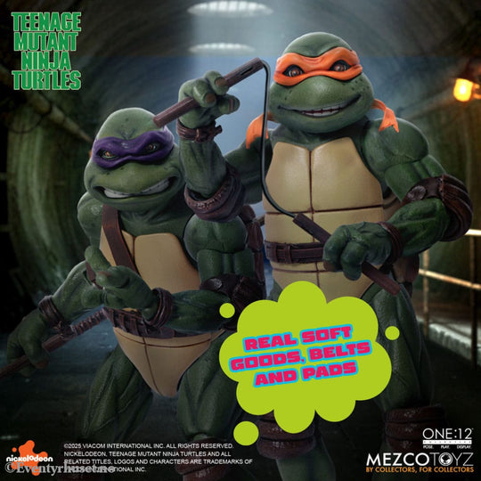 Teenage Mutant Ninja Turtles Figures box set 1/12 Teenage Mutant Ninja Turtles (1990 Movie) 15 cm Toys