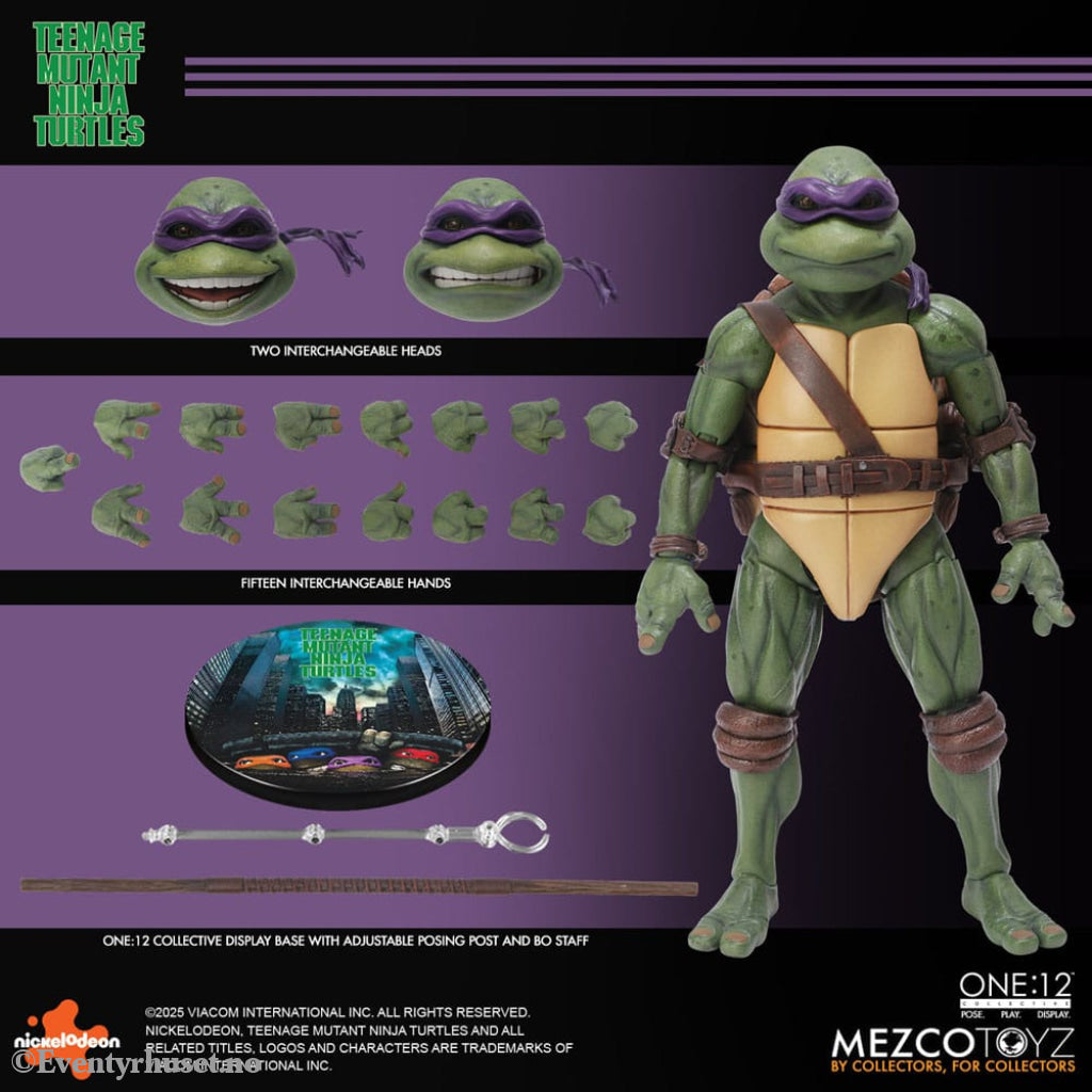 Teenage Mutant Ninja Turtles Figures box set 1/12 Teenage Mutant Ninja Turtles (1990 Movie) 15 cm Toys
