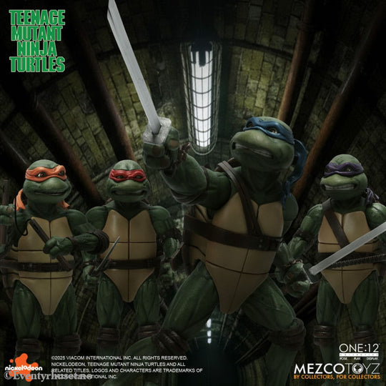 Teenage Mutant Ninja Turtles Figures box set 1/12 Teenage Mutant Ninja Turtles (1990 Movie) 15 cm Toys