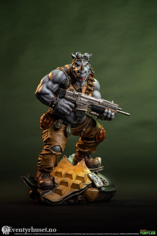 Teenage Mutant Ninja Turtles Legends Statue 1/3 Rocksteady 69 cm Collectibles