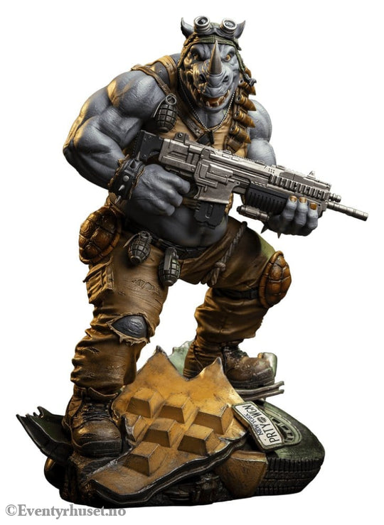 Teenage Mutant Ninja Turtles Legends Statue 1/3 Rocksteady 69 cm Collectibles