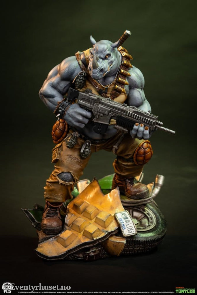 Teenage Mutant Ninja Turtles Legends Statue 1/3 Rocksteady 69 cm Collectibles