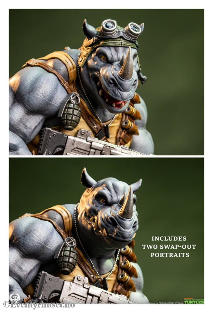 Teenage Mutant Ninja Turtles Legends Statue 1/3 Rocksteady 69 cm Collectibles