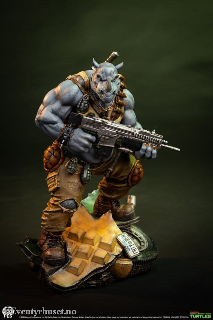 Teenage Mutant Ninja Turtles Legends Statue 1/3 Rocksteady 69 cm Collectibles
