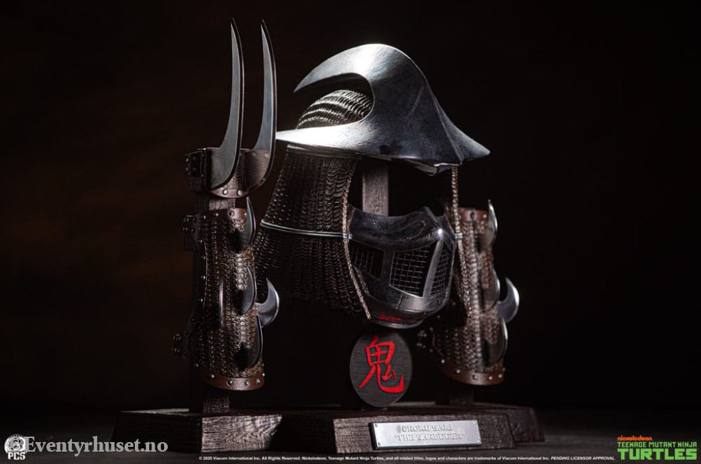Teenage Mutant Ninja Turtles Life-Size armor set Shredder (Electroplated Edition) 53 cm Collectibles