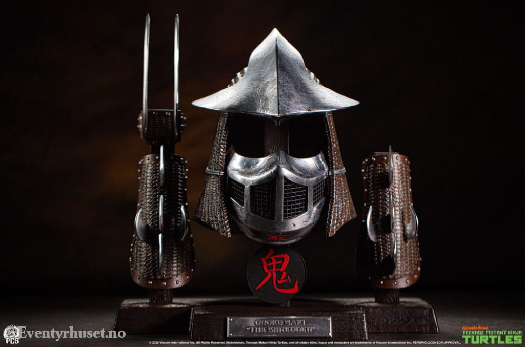 Teenage Mutant Ninja Turtles Life-Size armor set Shredder (Electroplated Edition) 53 cm Collectibles