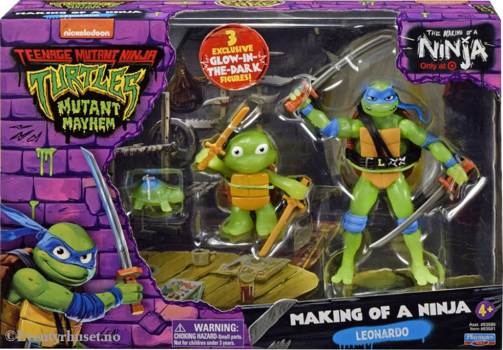 Teenage Mutant Ninja Turtles: Mutant Mayhem Action Figure 3-Pack Leonardo Evolution 10 cm Toys