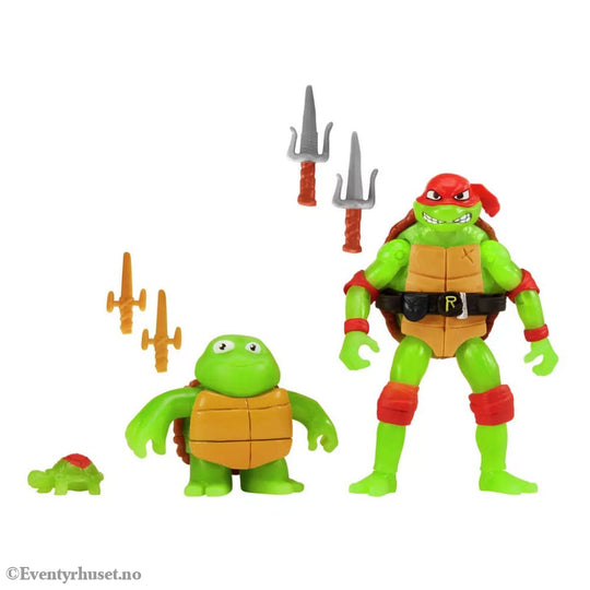 Teenage Mutant Ninja Turtles: Mutant Mayhem Action Figure 3-Pack Raphael Evolution 10 cm Toys