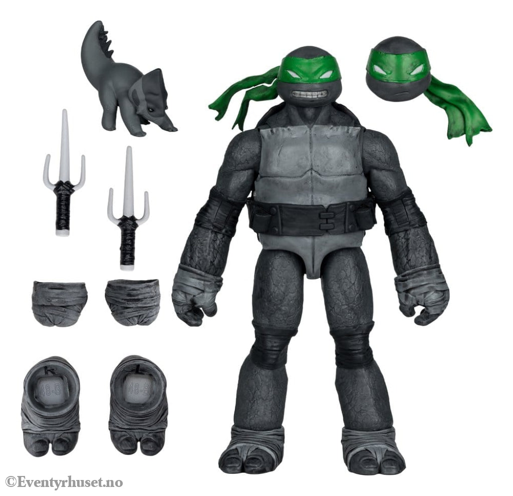 Teenage Mutant Ninja Turtles Page Punchers Action Figure (Black White & Green) (Red Platinum Edition) 13 cm Toys