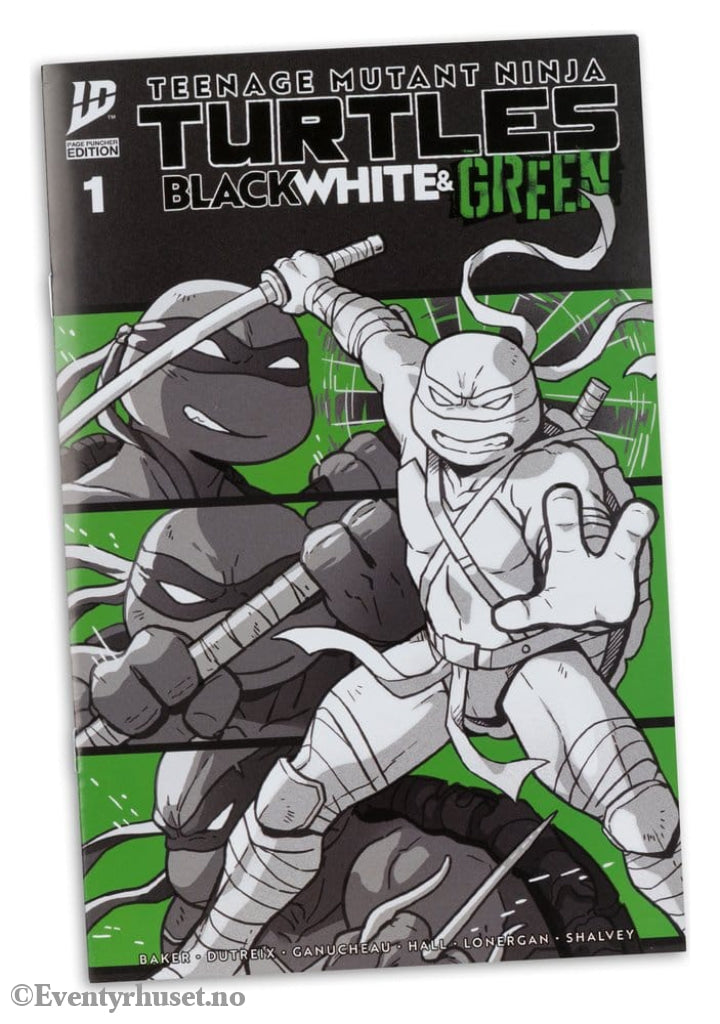 Teenage Mutant Ninja Turtles Page Punchers Action Figure Leonardo (Black White & Green) (Red Platinum Edition) 13 cm