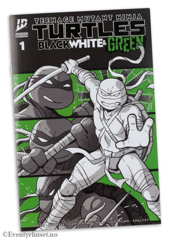 Teenage Mutant Ninja Turtles Page Punchers Action Figure Leonardo (Black White & Green) (Red Platinum Edition) 13 cm