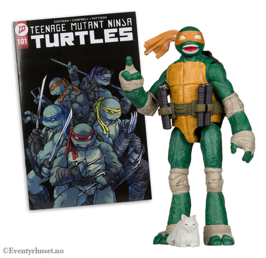 Teenage Mutant Ninja Turtles Page Punchers Action Figure Michelangelo 13 cm. Mint In Sealed Box (MISB)! Actionfigur