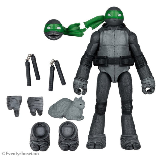 Teenage Mutant Ninja Turtles Page Punchers Action Figure Michelangelo (Black White & Green) (Red Platinum Edition) 13