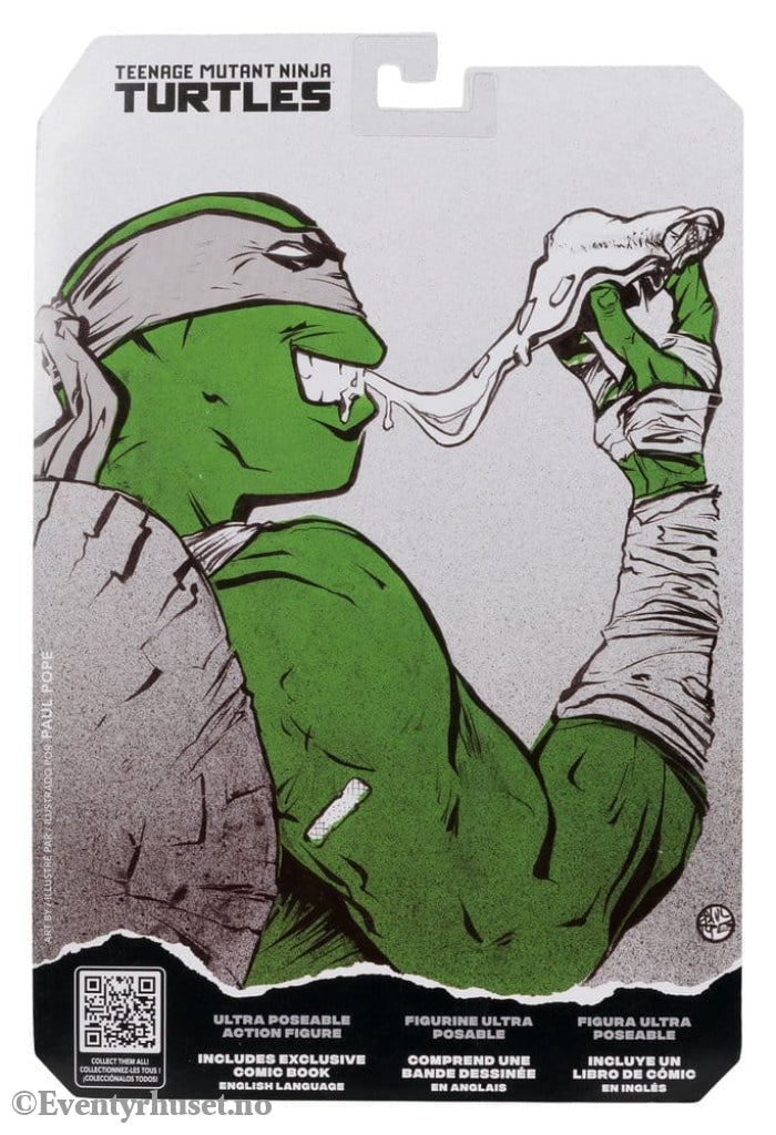 Teenage Mutant Ninja Turtles Page Punchers Action Figure Michelangelo (Black White & Green) (Red Platinum Edition) 13