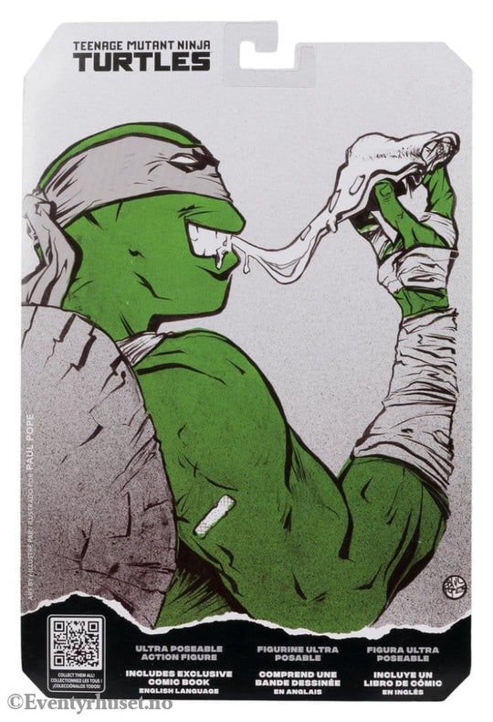 Teenage Mutant Ninja Turtles Page Punchers Action Figure Michelangelo (Black White & Green) (Red Platinum Edition) 13