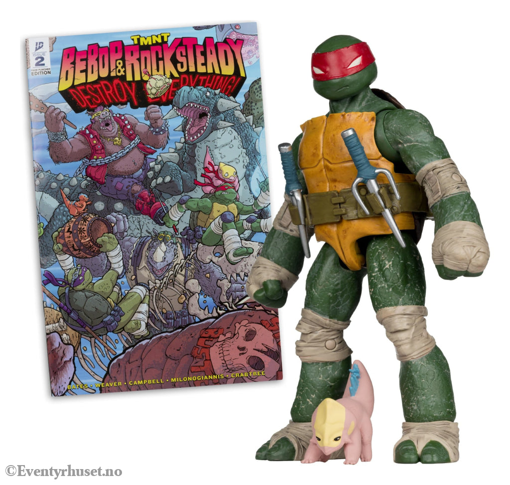 Teenage Mutant Ninja Turtles Page Punchers Action Figure Raphael 13 cm. Mint In Sealed Box (MISB)! Actionfigur