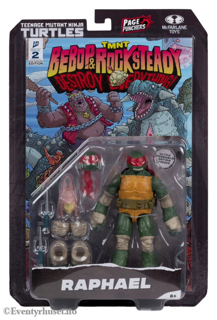 Teenage Mutant Ninja Turtles Page Punchers Action Figure Raphael 13 cm. Mint In Sealed Box (MISB)! Actionfigur