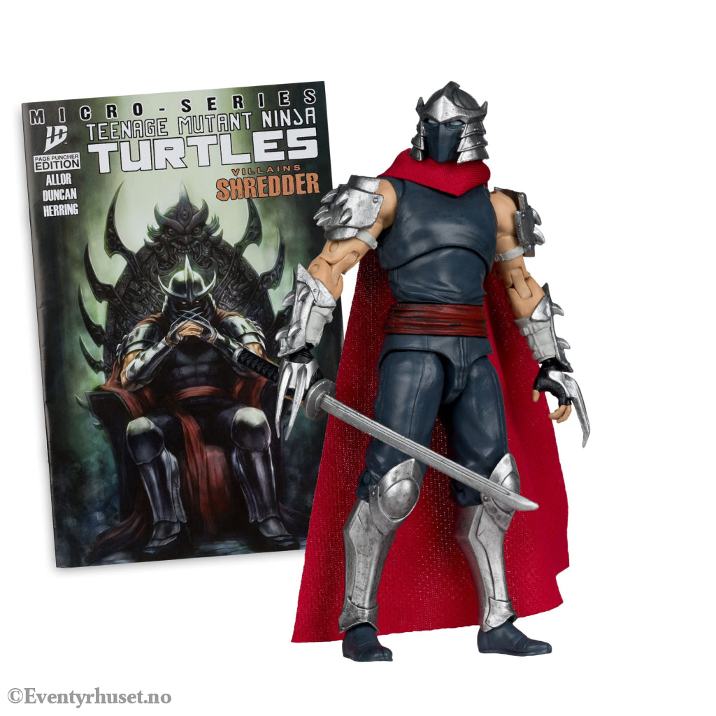 Teenage Mutant Ninja Turtles Page Punchers Action Figure Shredder 14 cm. Mint In Sealed Box (MISB)! Actionfigur